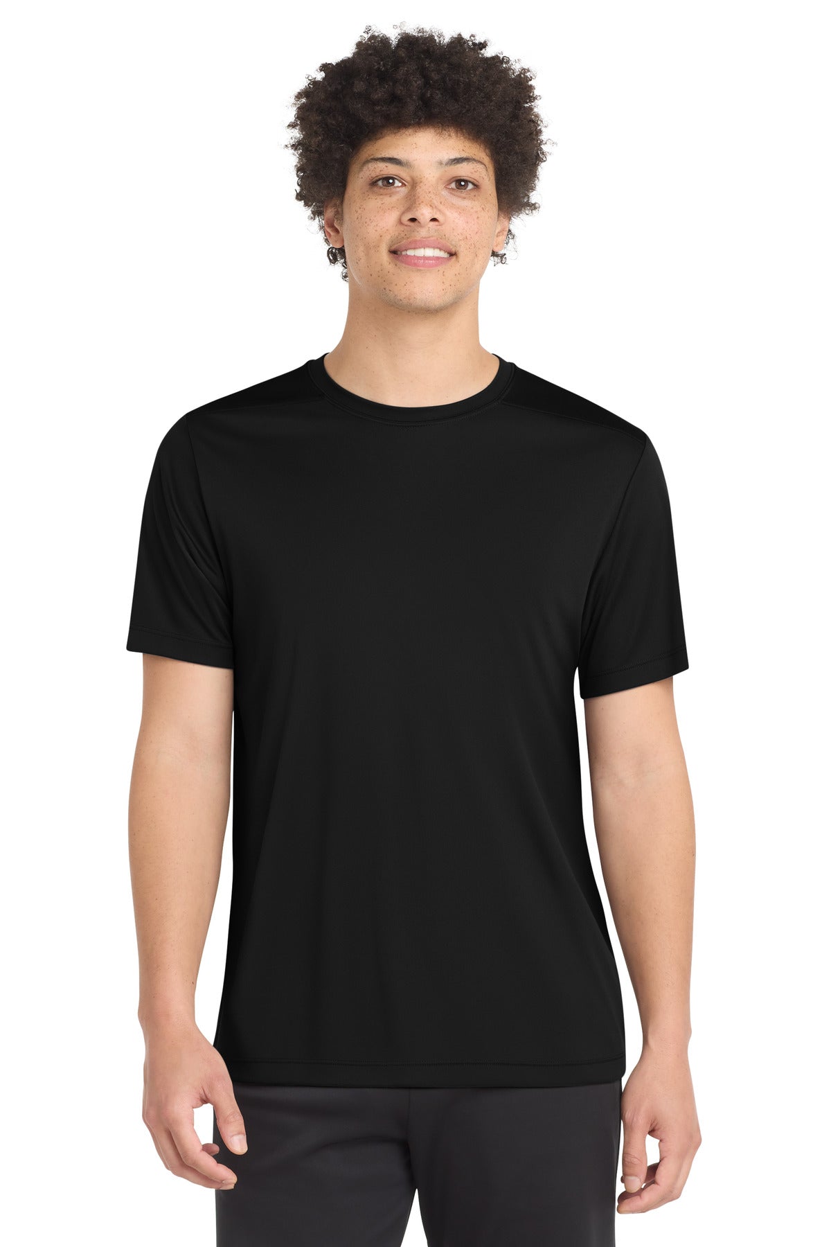 Sport-Tek  Posi-UV Pro Tee. ST420 in Black