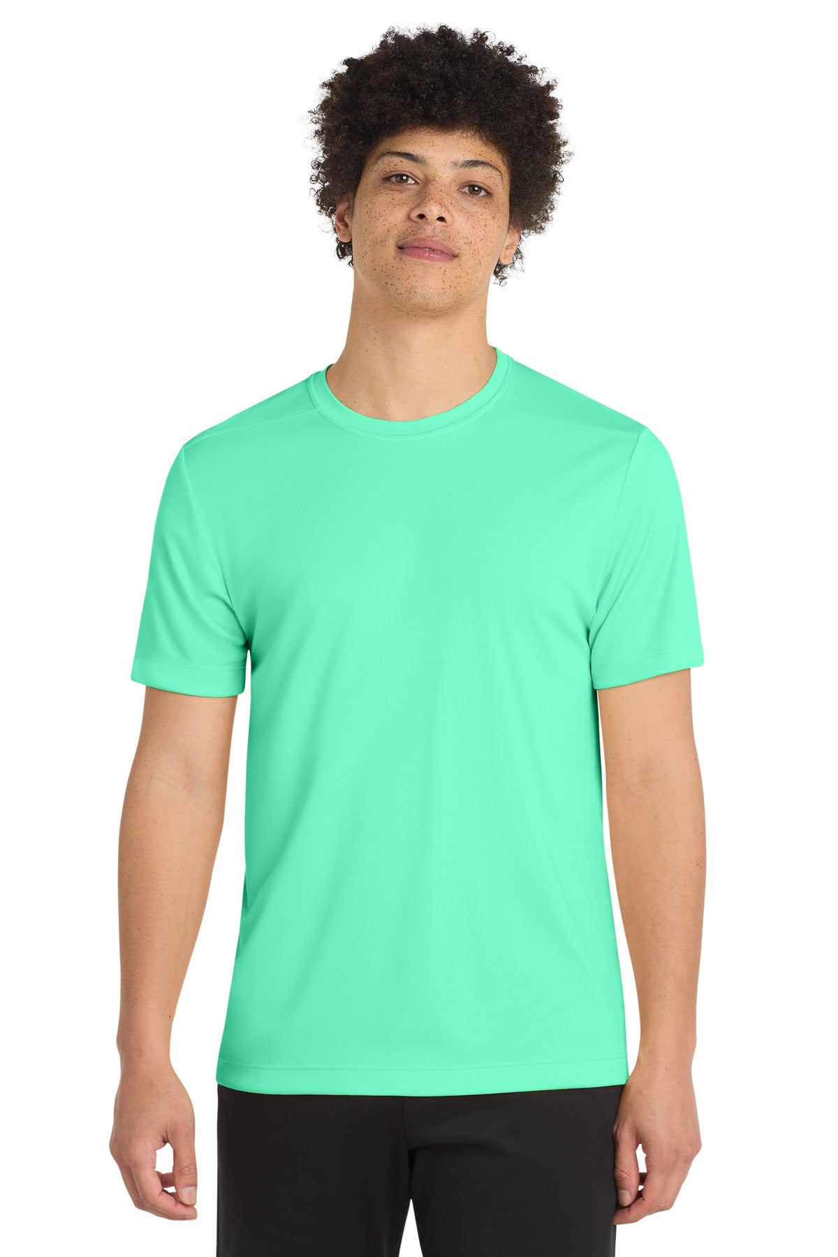Sport-Tek  Posi-UV Pro Tee. ST420 in Bright Seafoam