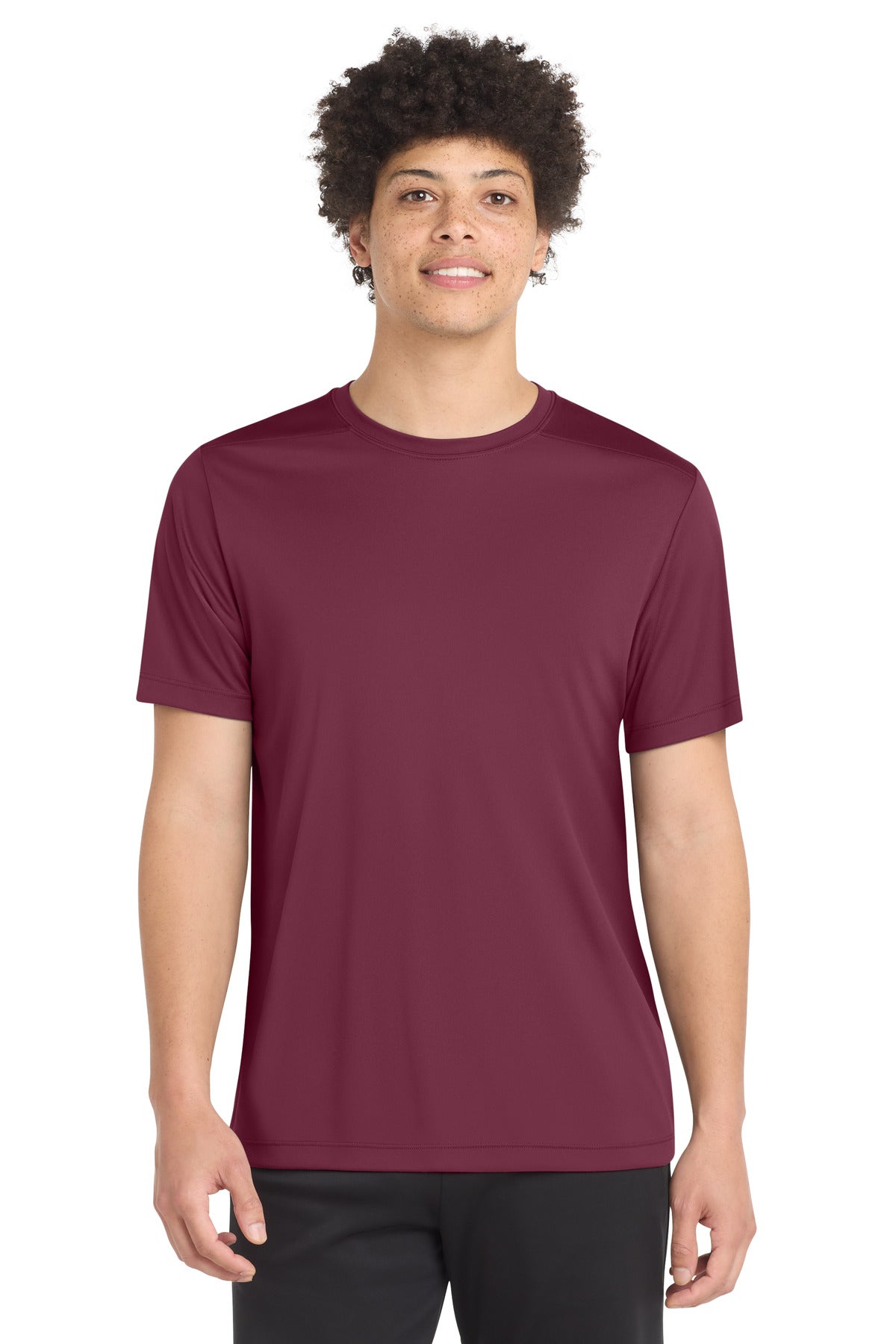 Sport-Tek  Posi-UV Pro Tee. ST420 in Cardinal