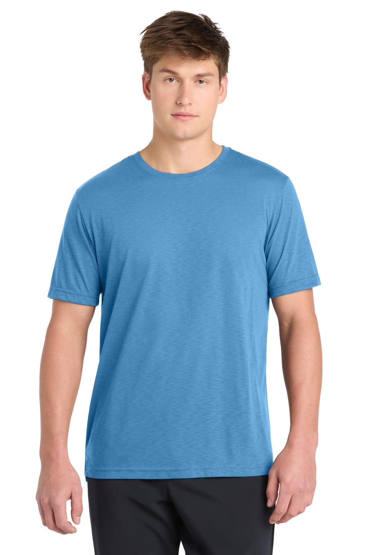 Sport-Tek PosiCharge Strive Tee. ST430 in Carolina Blue