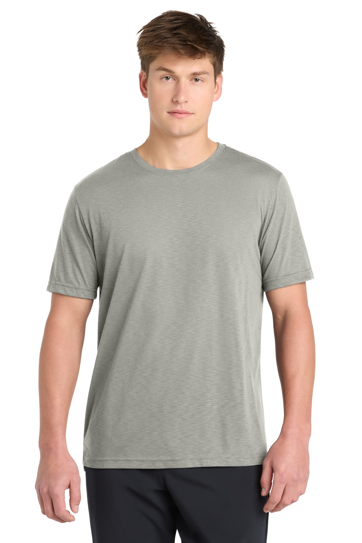 Sport-Tek PosiCharge Strive Tee. ST430 in Silver