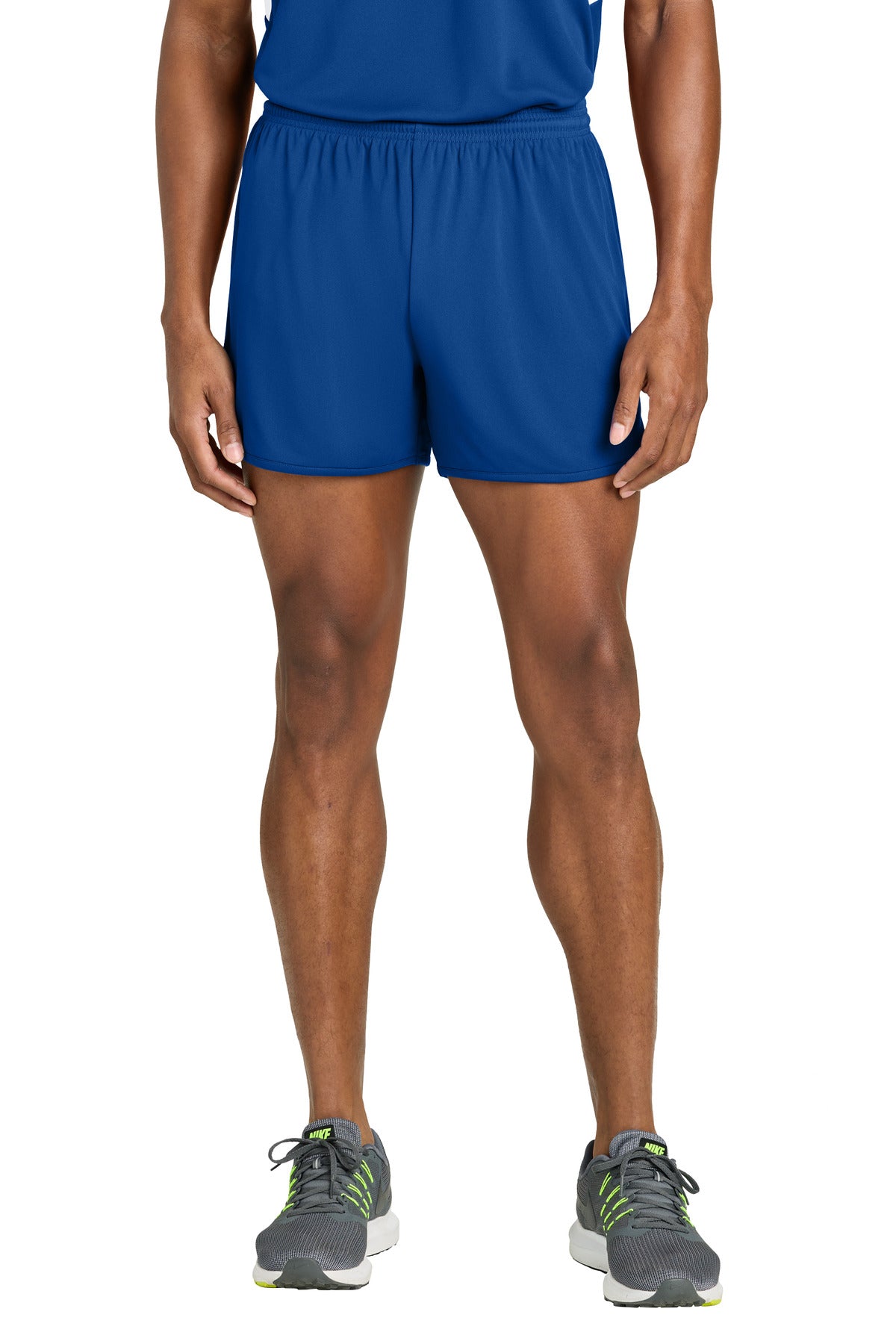 Sport-Tek Club 4  Track Short ST447 in True Royal
