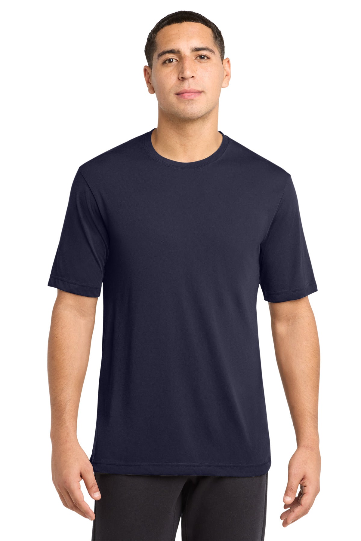 Sport-Tek PosiCharge Competitor Cotton Touch Tee. ST450 in True Navy