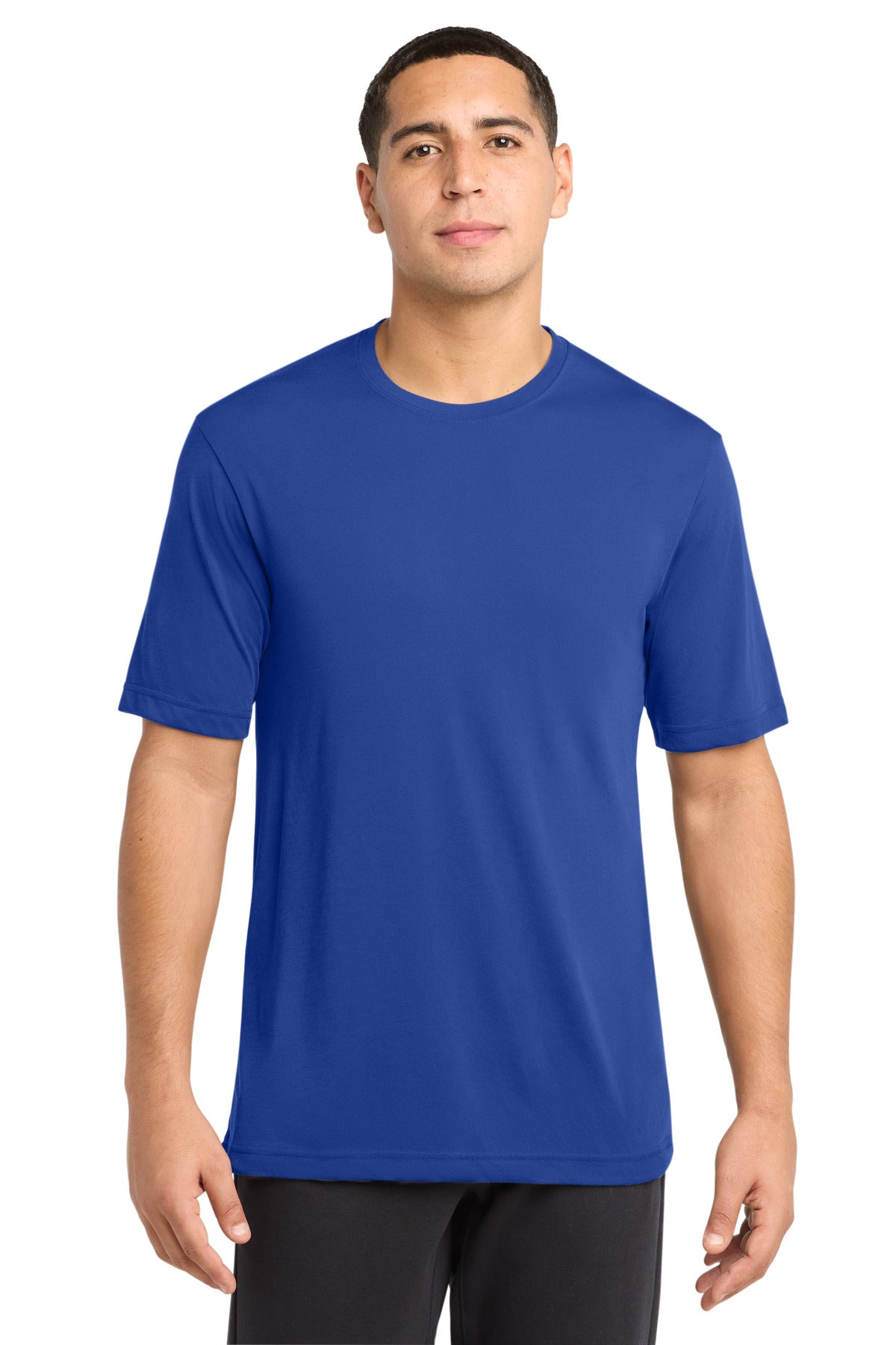 Sport-Tek PosiCharge Competitor Cotton Touch Tee. ST450 in True Royal