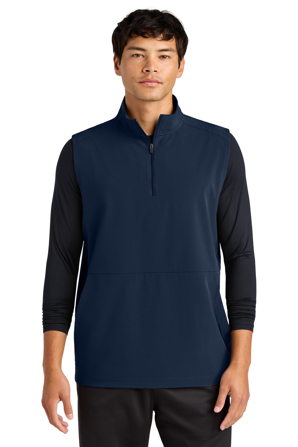 Sport-Tek Repeat 1/2-Zip Vest ST487 in True Navy