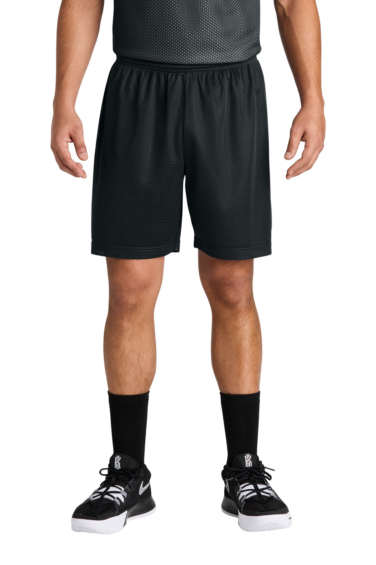 Sport-Tek PosiCharge Mesh 7  Short ST5100 in Black