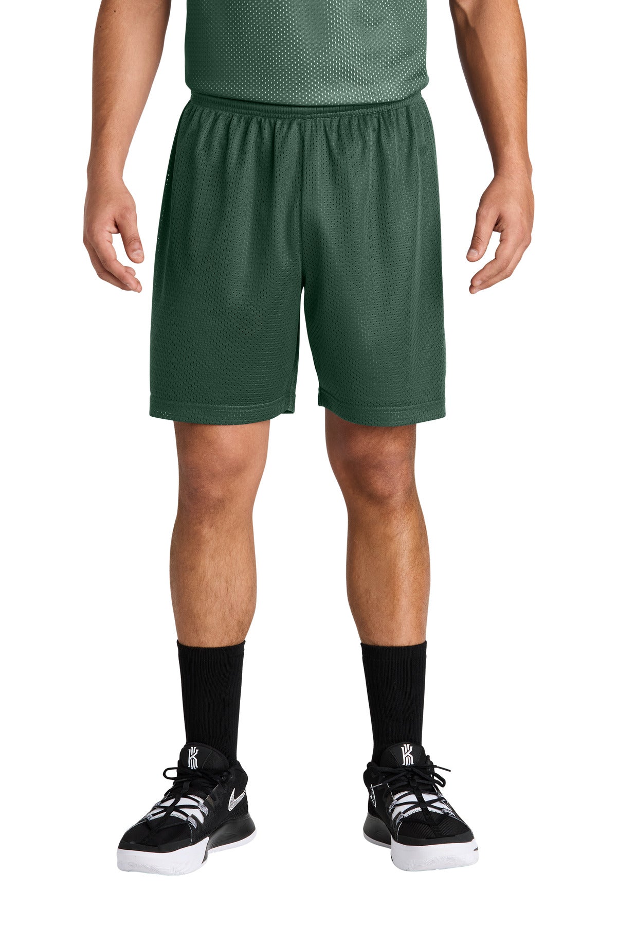 Sport-Tek PosiCharge Mesh 7  Short ST5100 in Forest Green