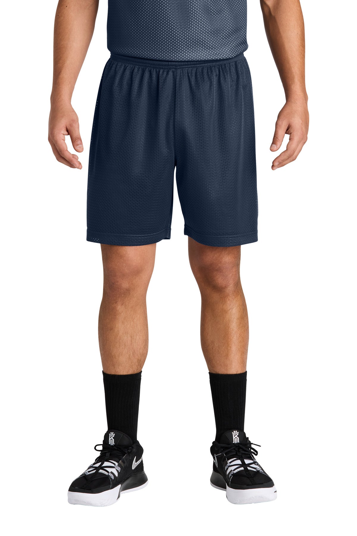 Sport-Tek PosiCharge Mesh 7  Short ST5100 in True Navy