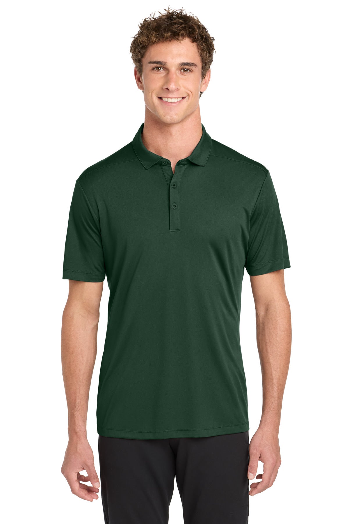 Sport-Tek   Posi-UV  Pro Polo. ST520 in Forest Green