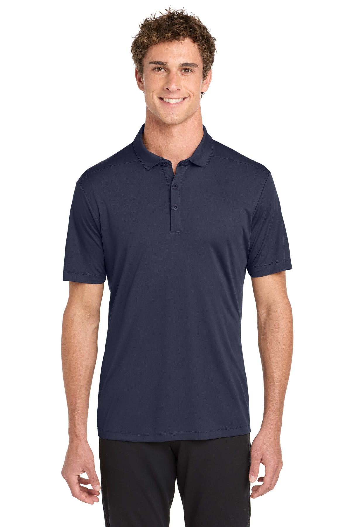 Sport-Tek   Posi-UV  Pro Polo. ST520 in True Navy