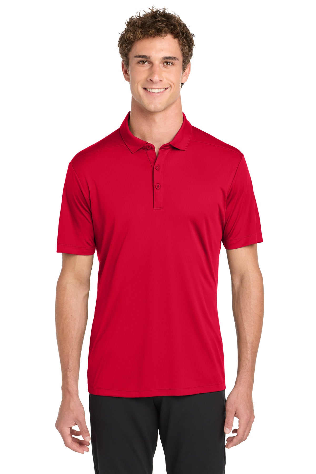 Sport-Tek   Posi-UV  Pro Polo. ST520 in True Red