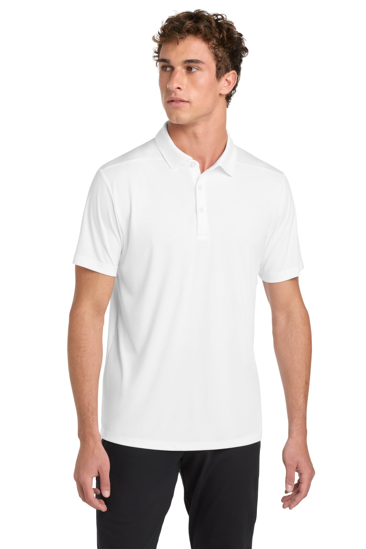 Sport-Tek   Posi-UV  Pro Polo. ST520 in White