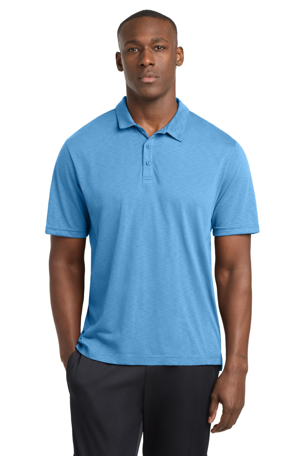 Sport-Tek  PosiCharge  Strive Polo ST530 in Carolina Blue