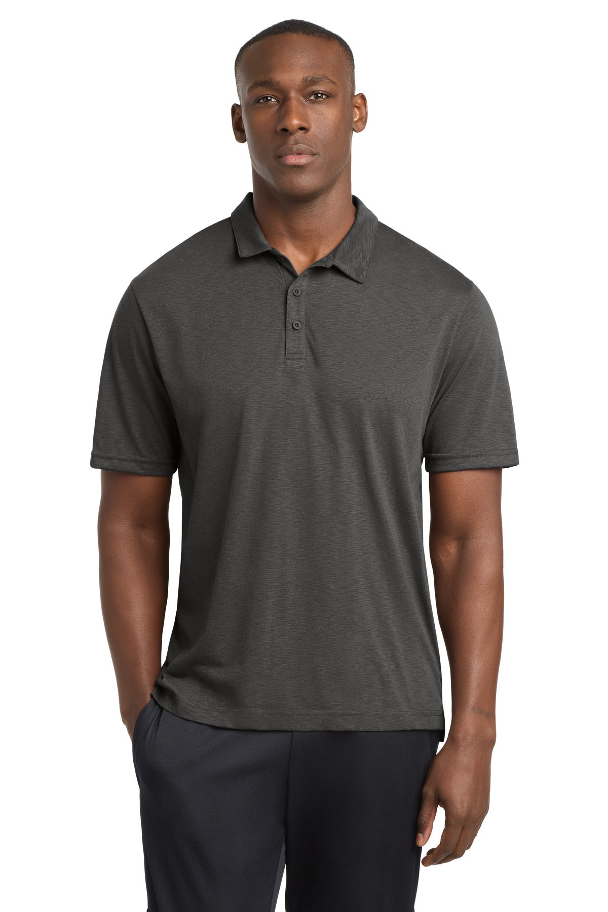 Sport-Tek  PosiCharge  Strive Polo ST530 in Graphite