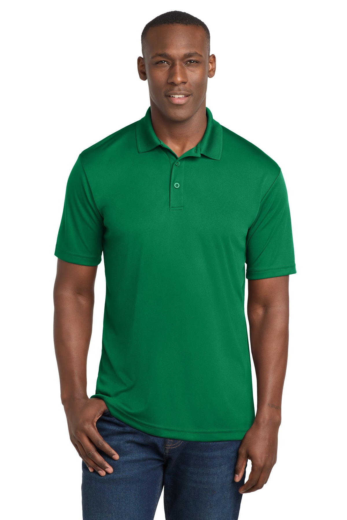 Sport-Tek  PosiCharge  Competitor  Polo. ST550 in Kelly Green