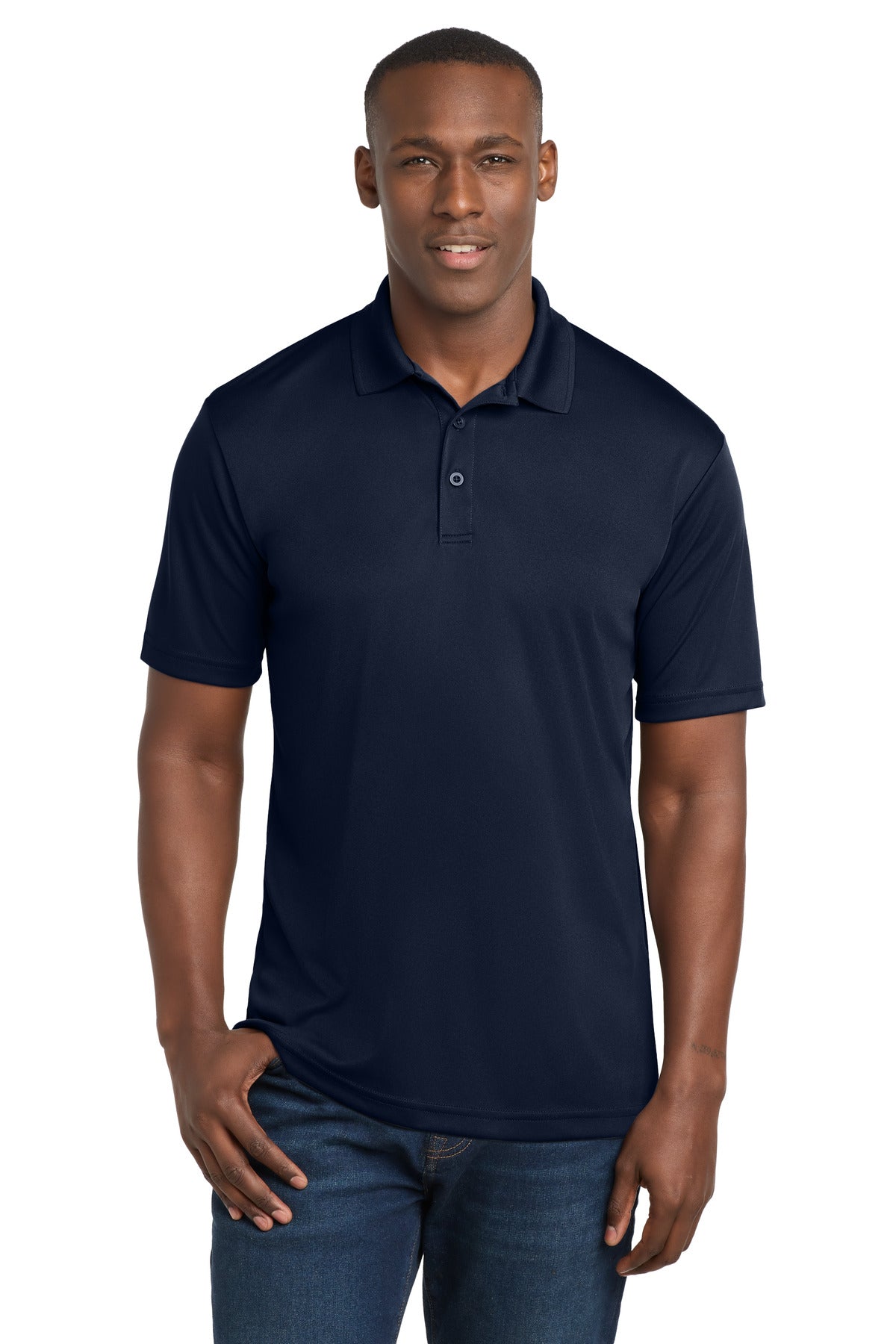 Sport-Tek  PosiCharge  Competitor  Polo. ST550 in True Navy