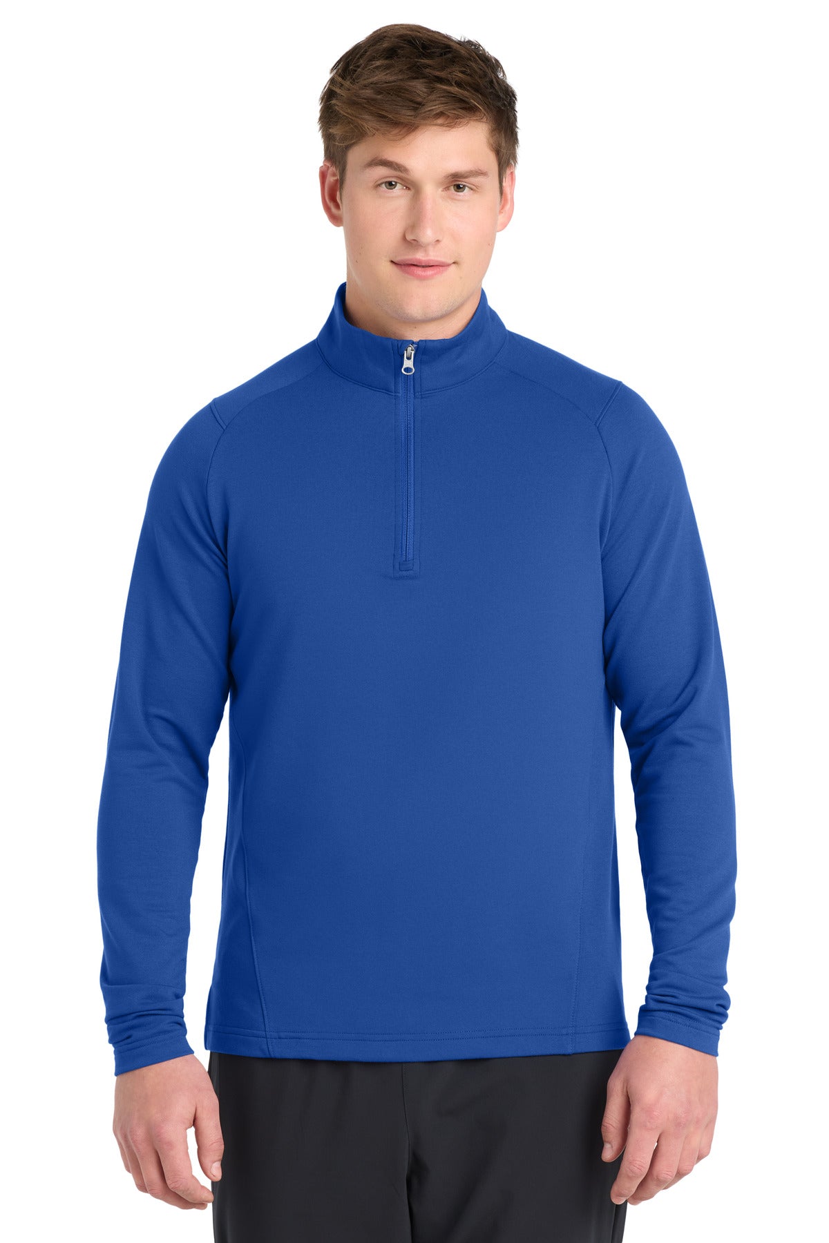 Sport-Tek Sport-Wick Flex Fleece 1/4-Zip. ST561 in True Royal