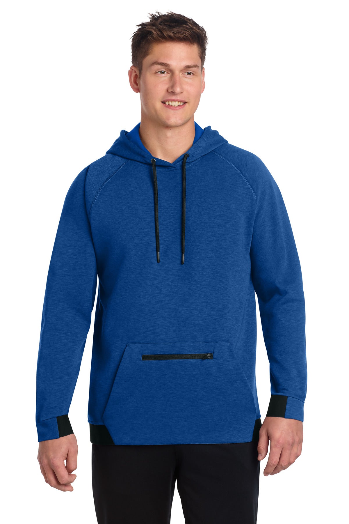 Sport-Tek PosiCharge Strive Hooded Pullover ST571 in True Royal