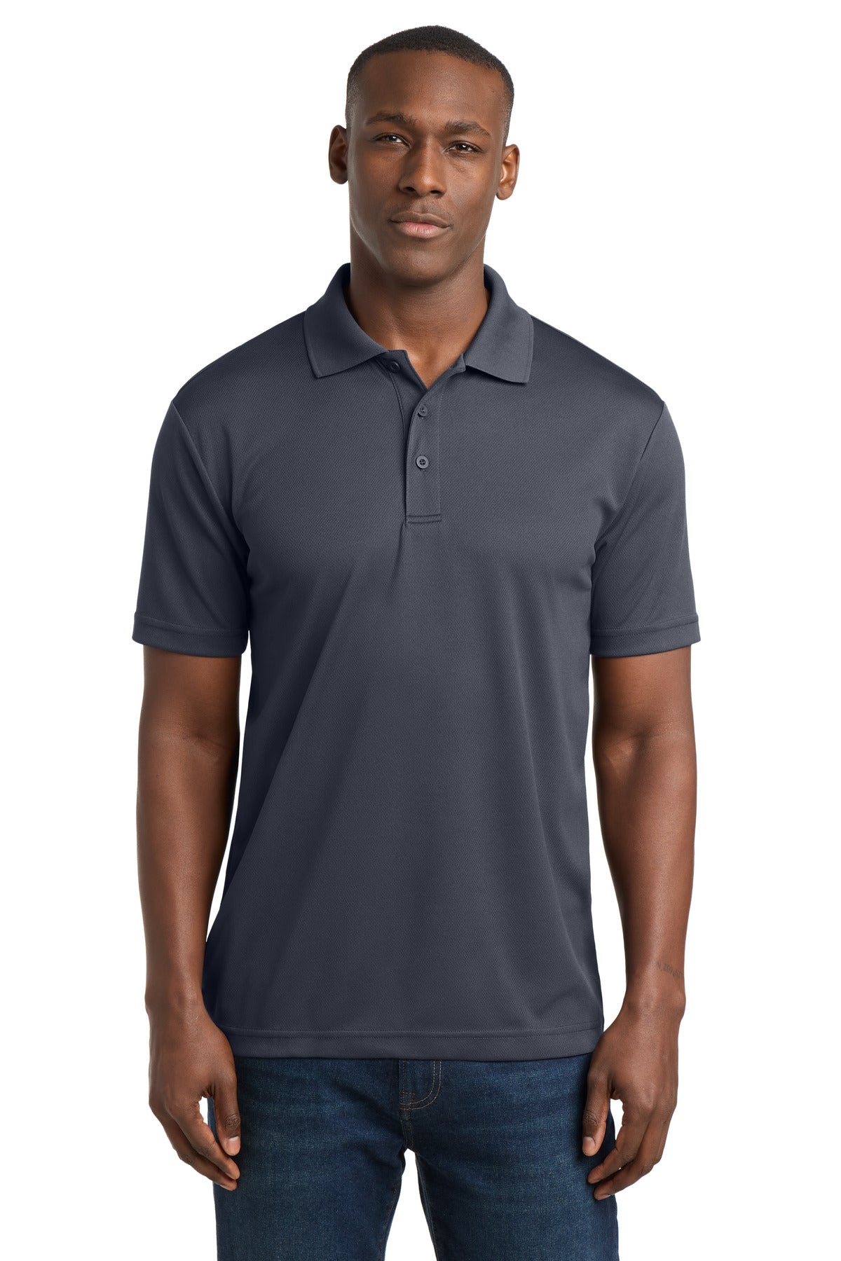 Sport-Tek PosiCharge RacerMesh Polo. ST640 in Graphite
