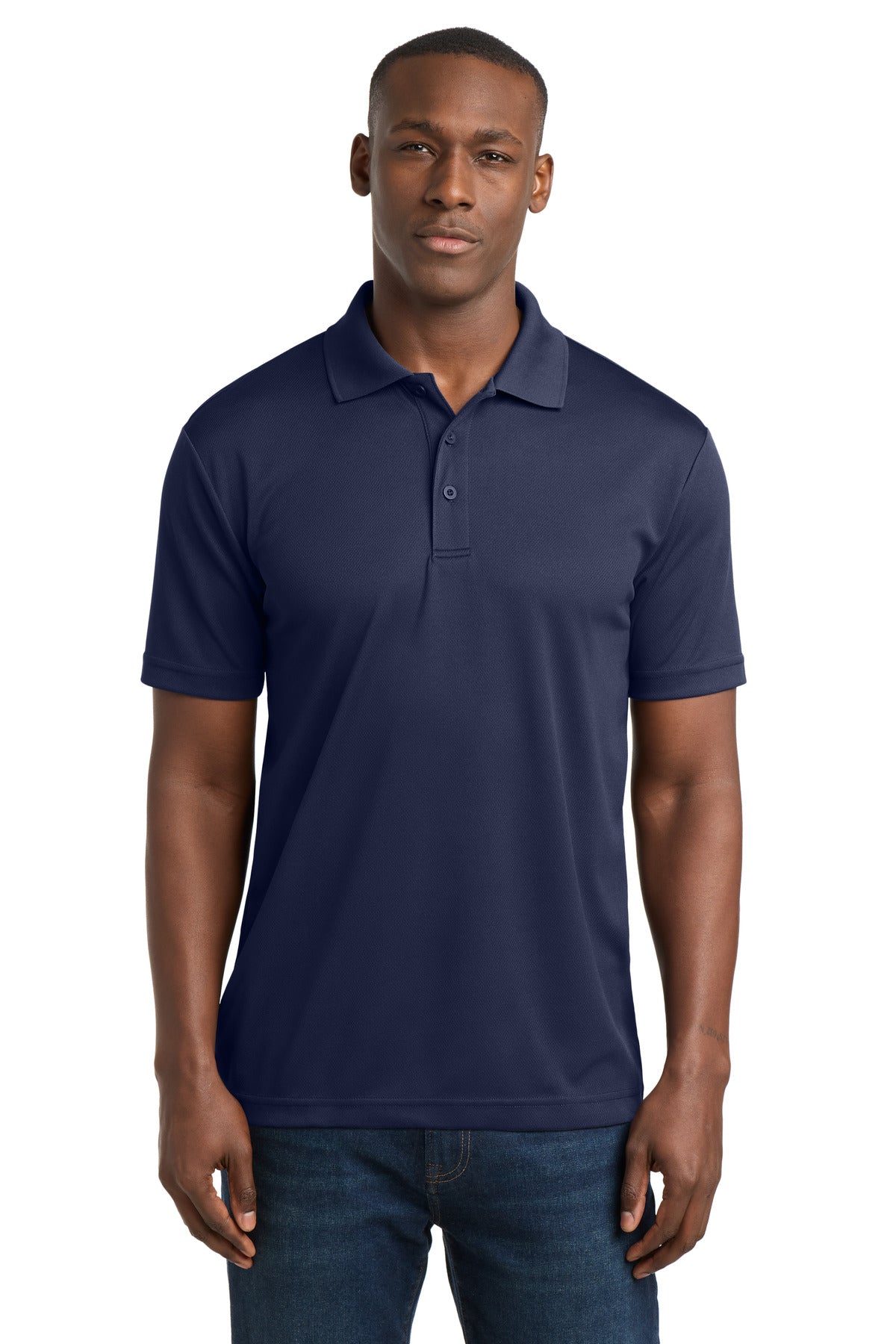 Sport-Tek PosiCharge RacerMesh Polo. ST640 in True Navy