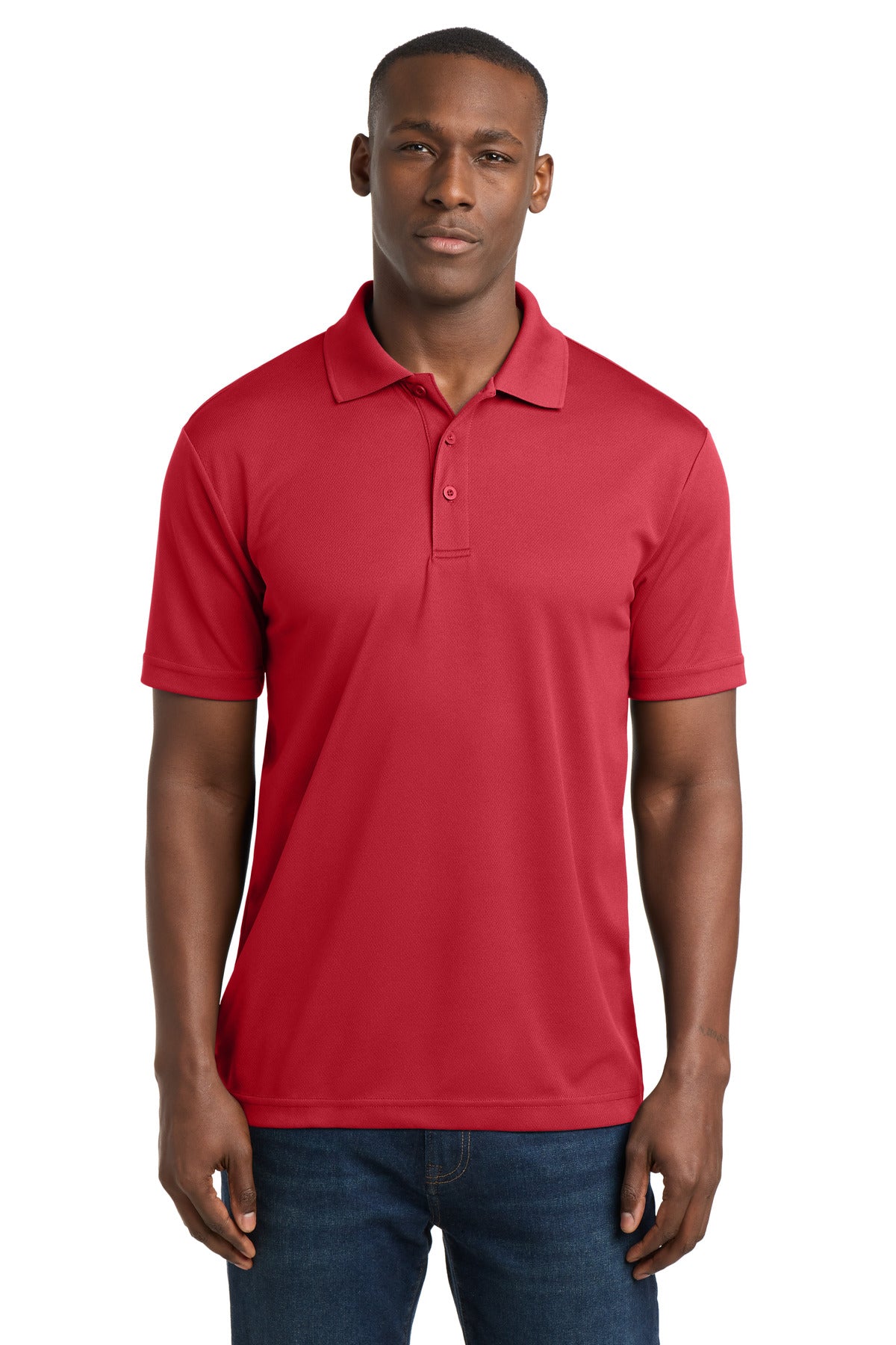 Sport-Tek PosiCharge RacerMesh Polo. ST640 in True Red