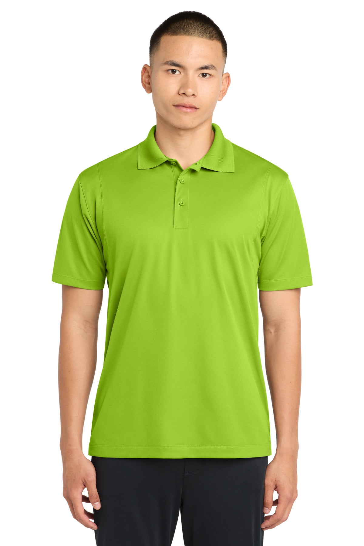 Sport-Tek Micropique Sport-Wick Polo. ST650 in Lime Shock
