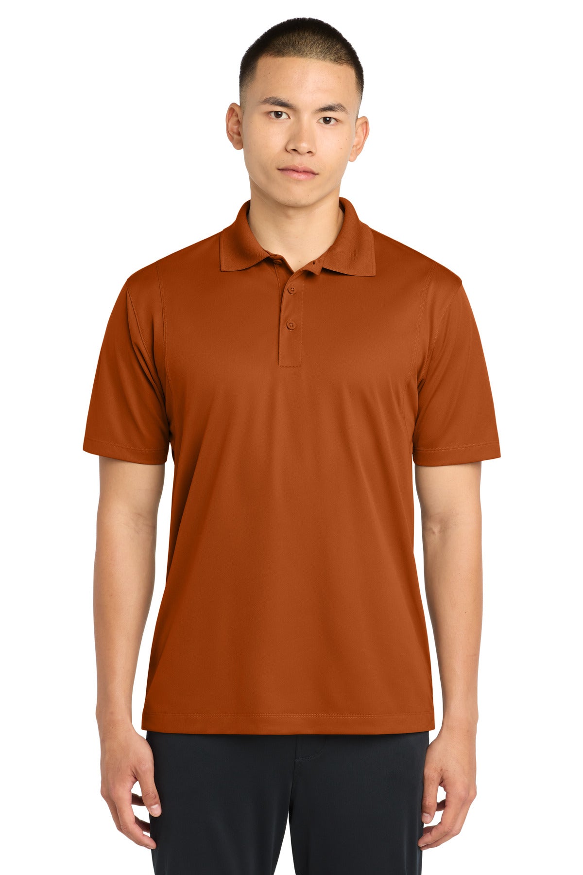 Sport-Tek Micropique Sport-Wick Polo. ST650 in Texas Orange