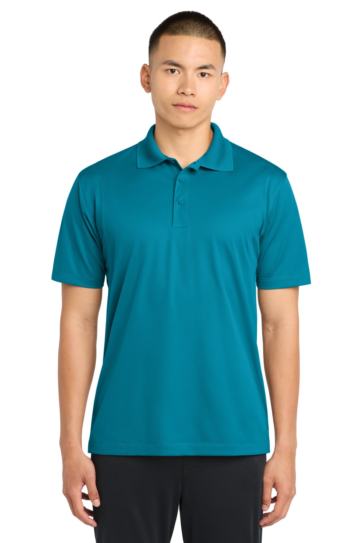 Sport-Tek Micropique Sport-Wick Polo. ST650 in Tropic Blue