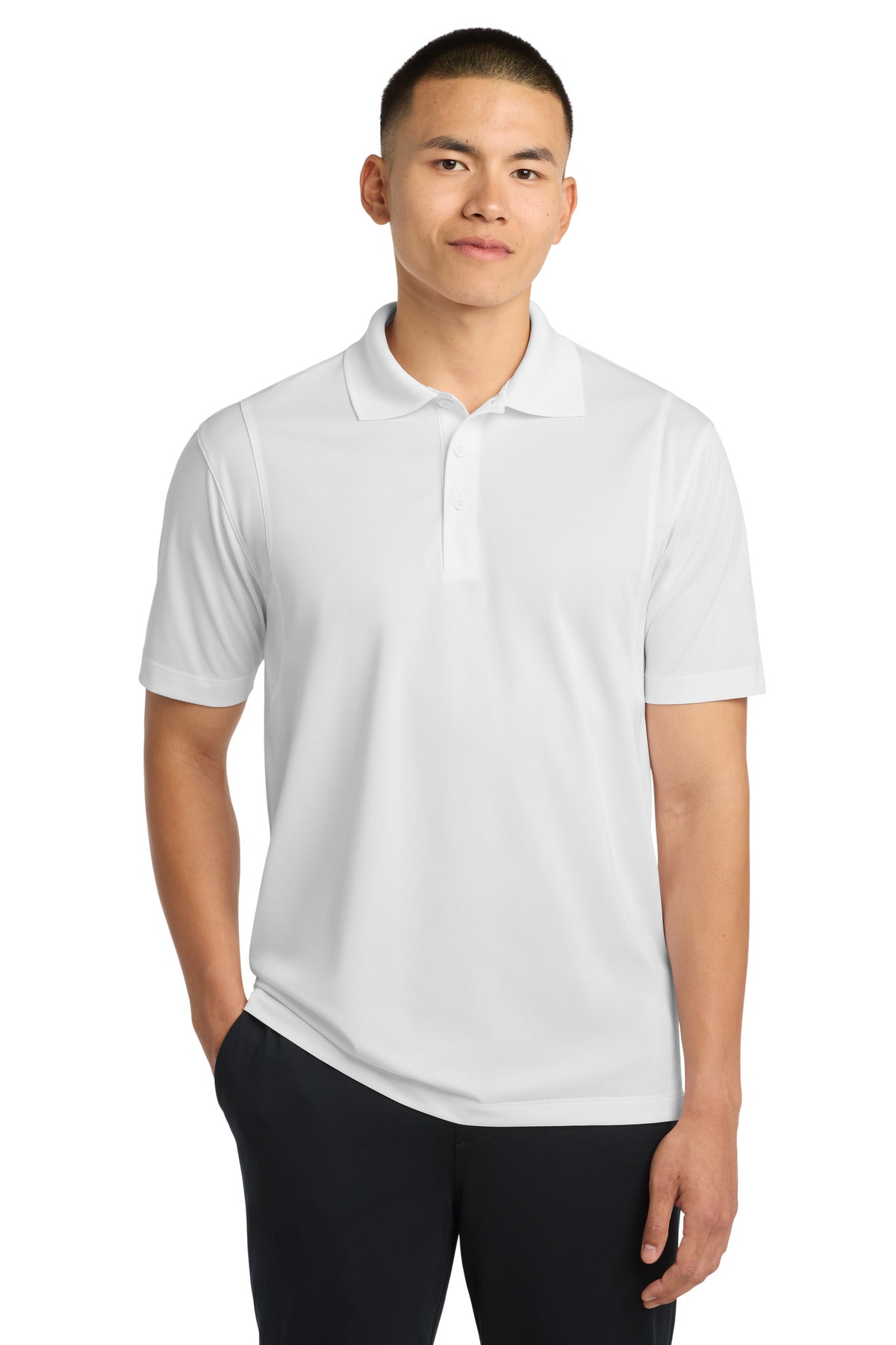 Sport-Tek Micropique Sport-Wick Polo. ST650 in White