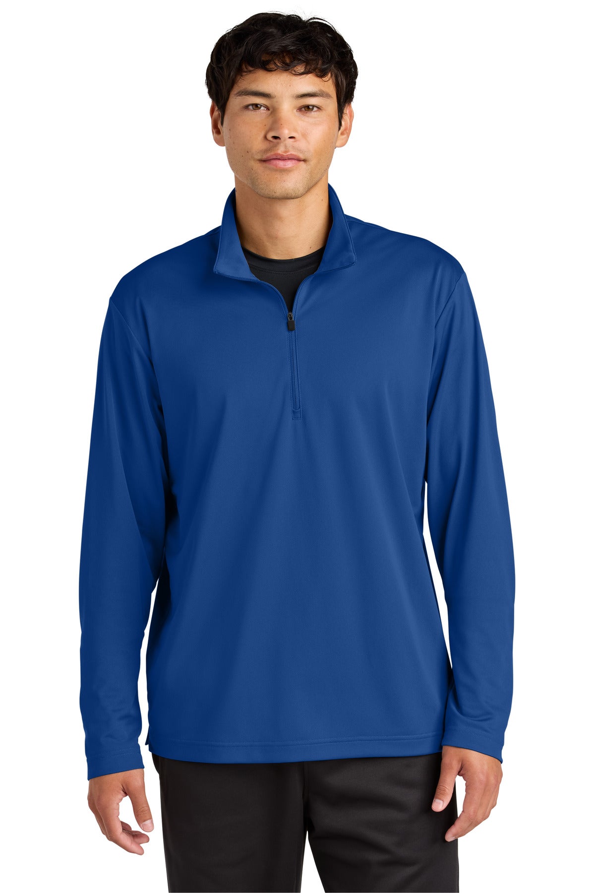 Sport-Tek Micropique Sport-Wick 1/4-Zip ST672 in True Royal