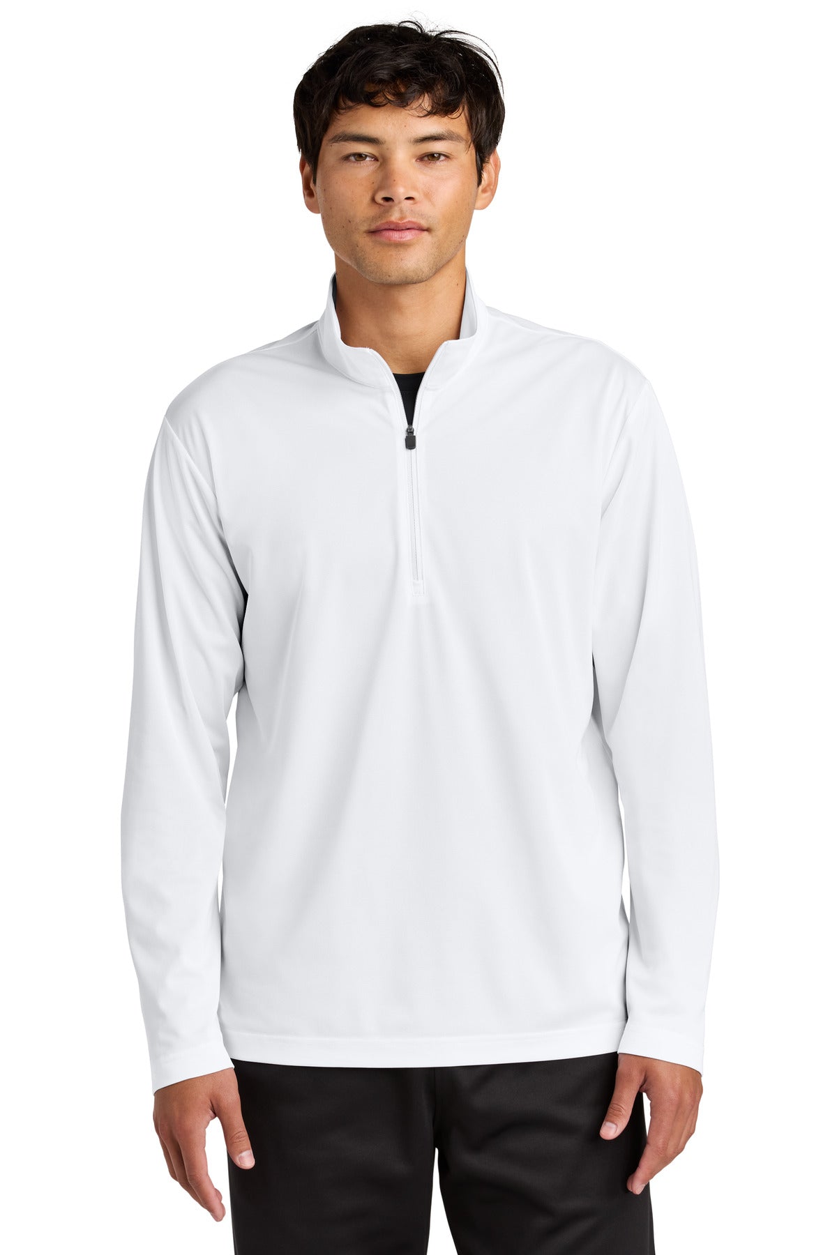 Sport-Tek Micropique Sport-Wick 1/4-Zip ST672 in White