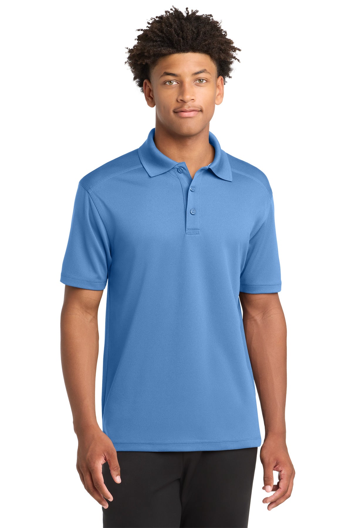 Sport-Tek PosiCharge Micro-Mesh Polo. ST680 in Carolina Blue