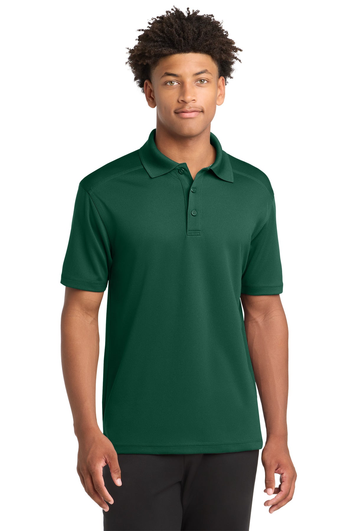 Sport-Tek PosiCharge Micro-Mesh Polo. ST680 in Forest Green
