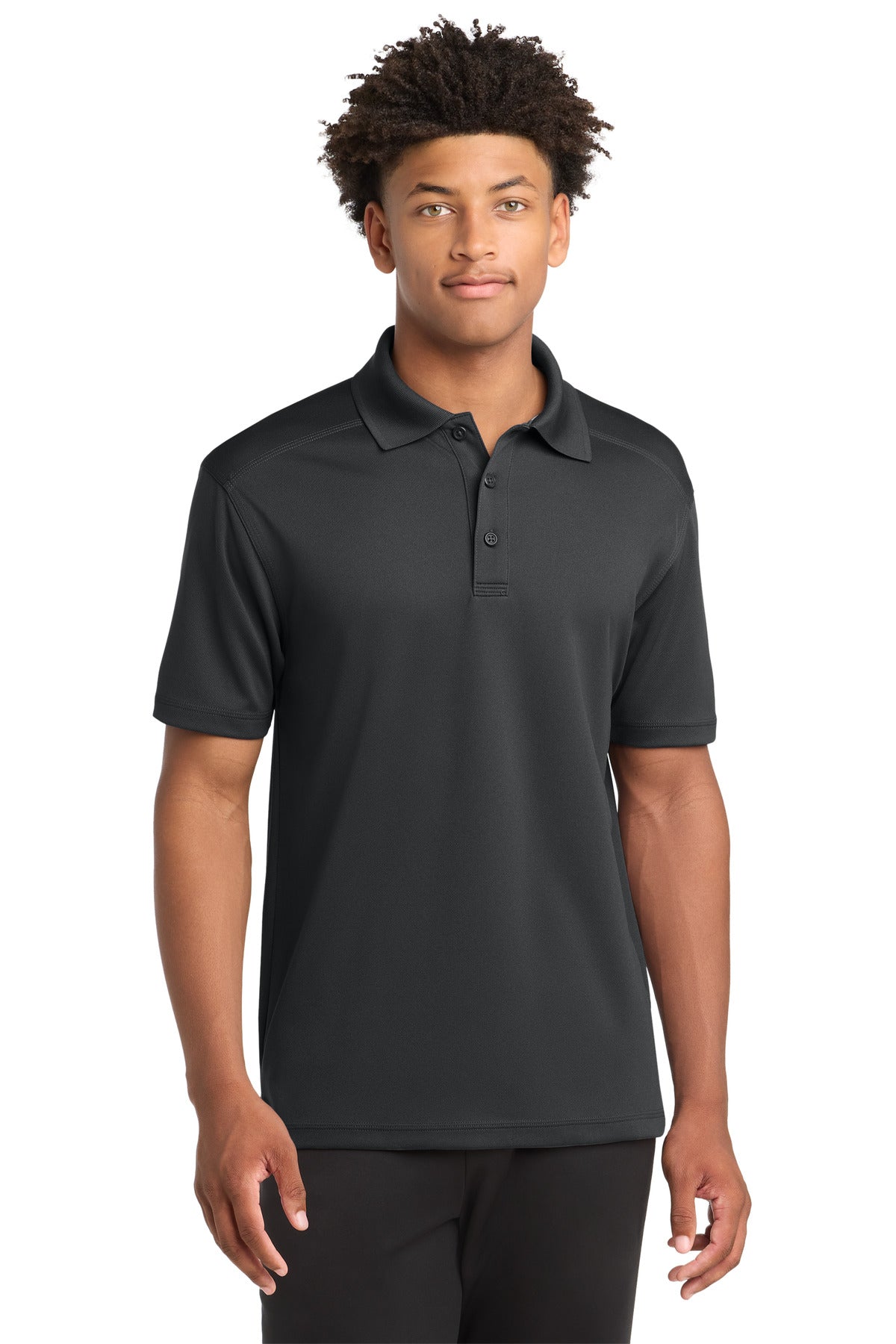 Sport-Tek PosiCharge Micro-Mesh Polo. ST680 in Iron Grey