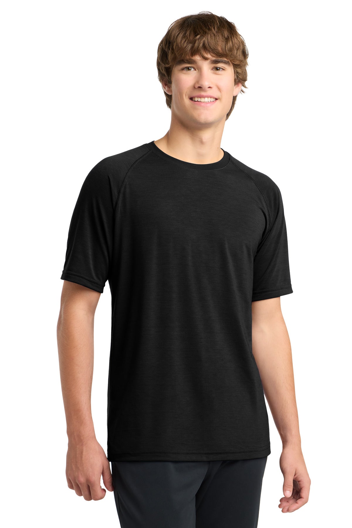 Sport-Tek Ultimate Performance Crew. ST700 in Black