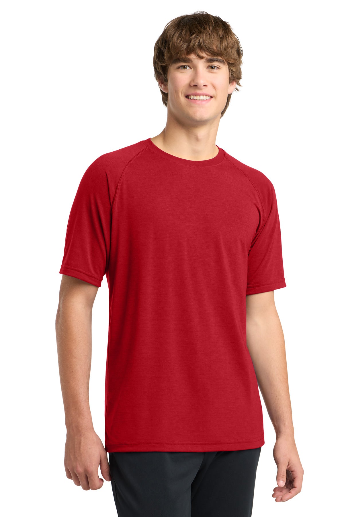 Sport-Tek Ultimate Performance Crew. ST700 in True Red
