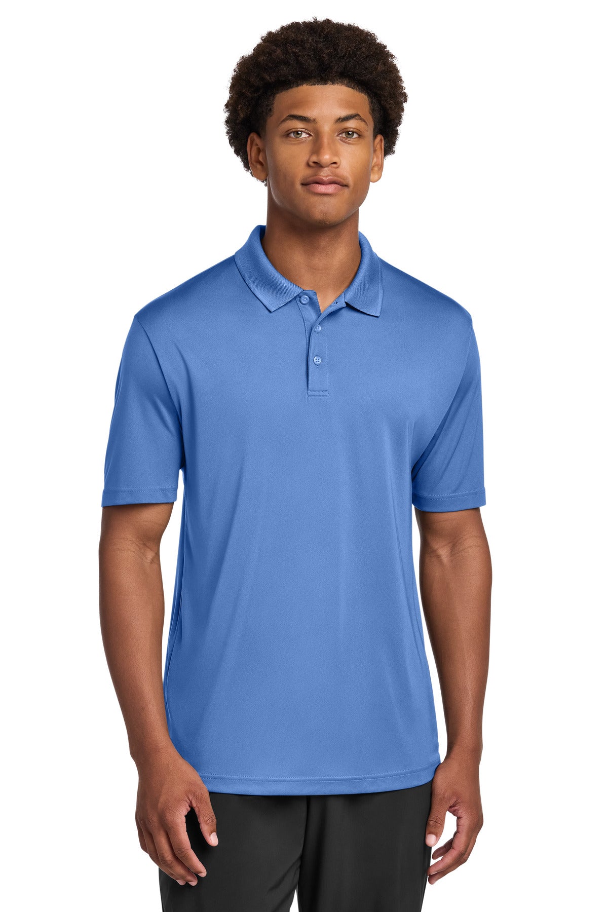 Sport-Tek PosiCharge Re-Compete Polo ST725 in Carolina Blue
