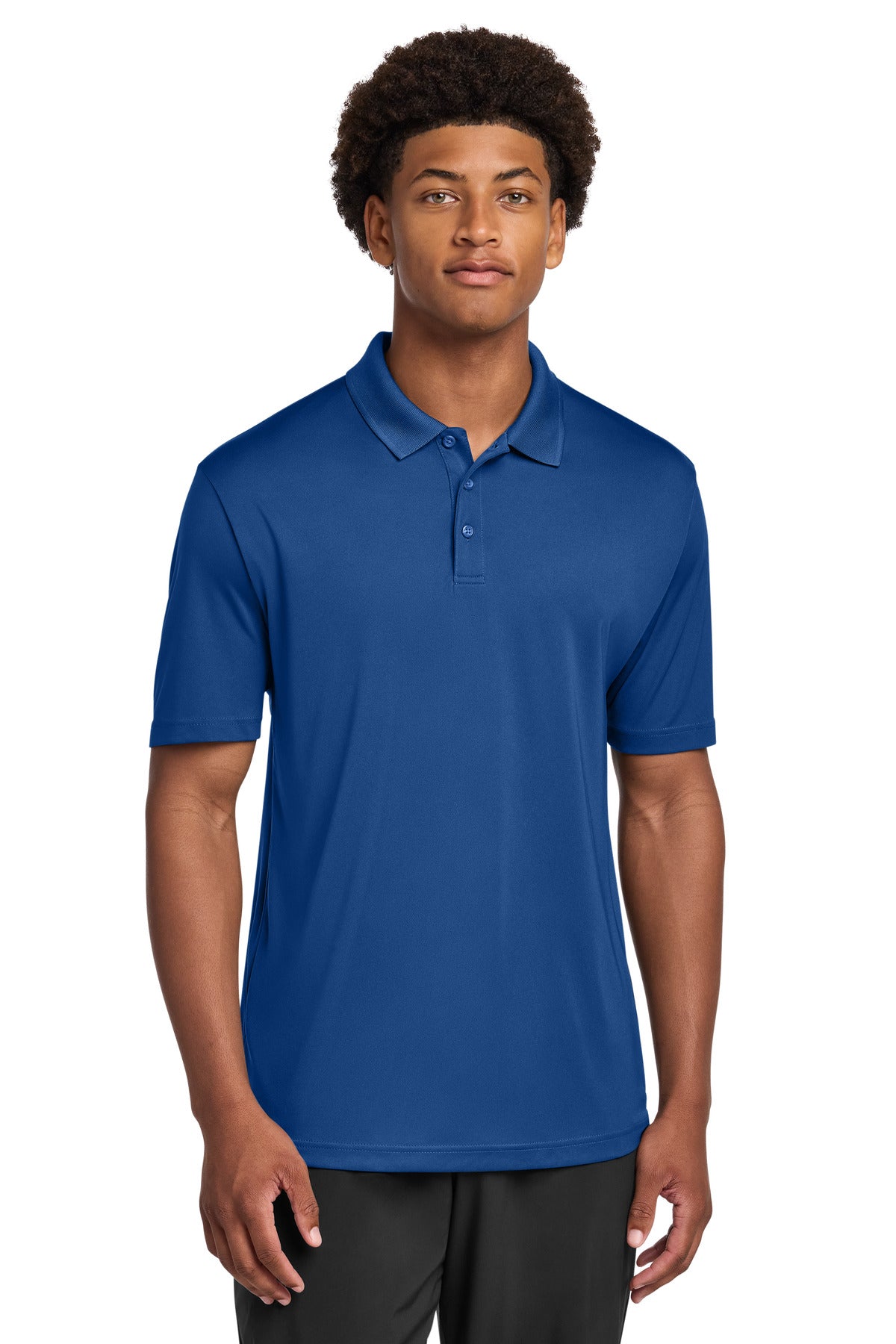 Sport-Tek PosiCharge Re-Compete Polo ST725 in True Royal