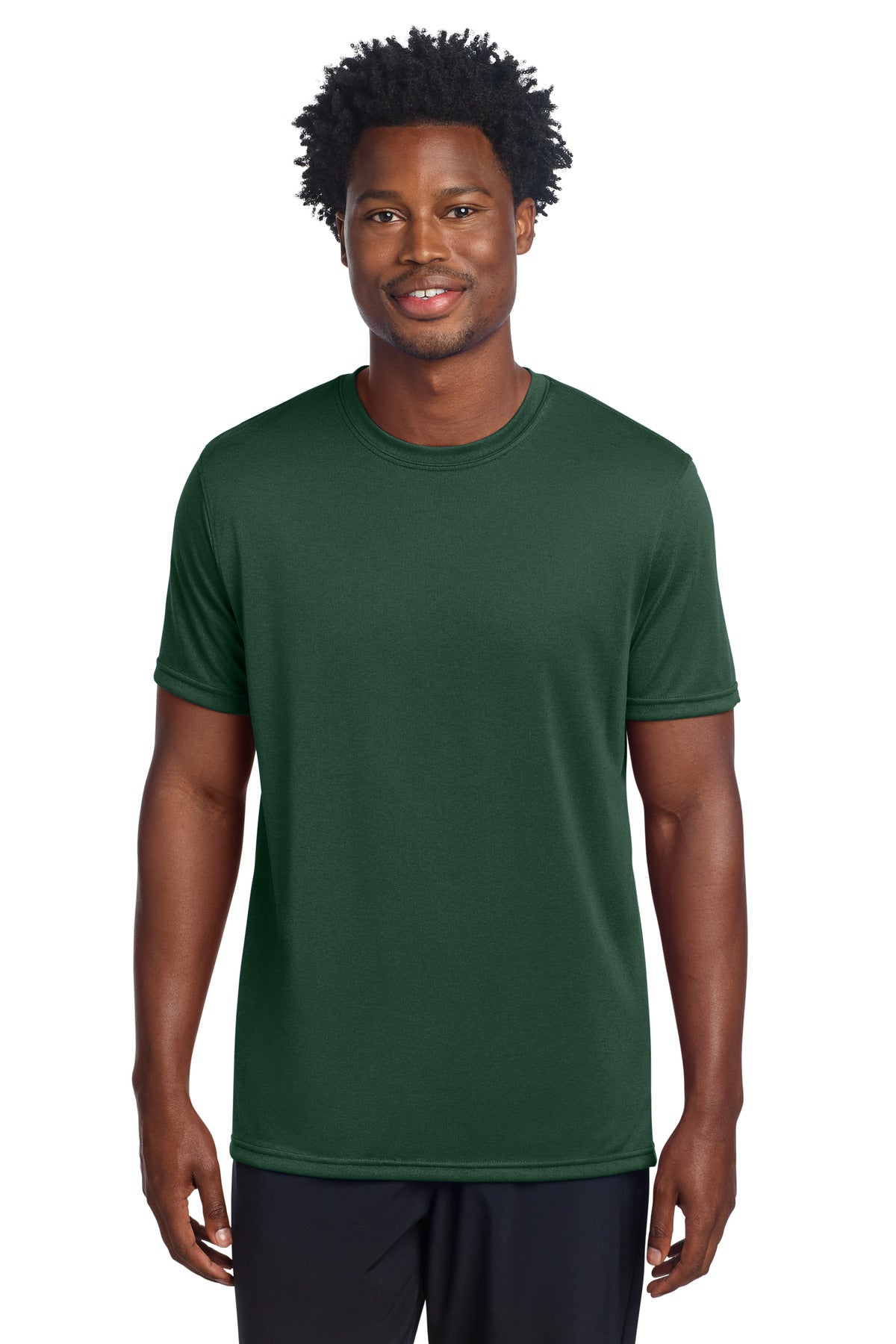 Sport-Tek Echo Tee ST760 in Forest Green