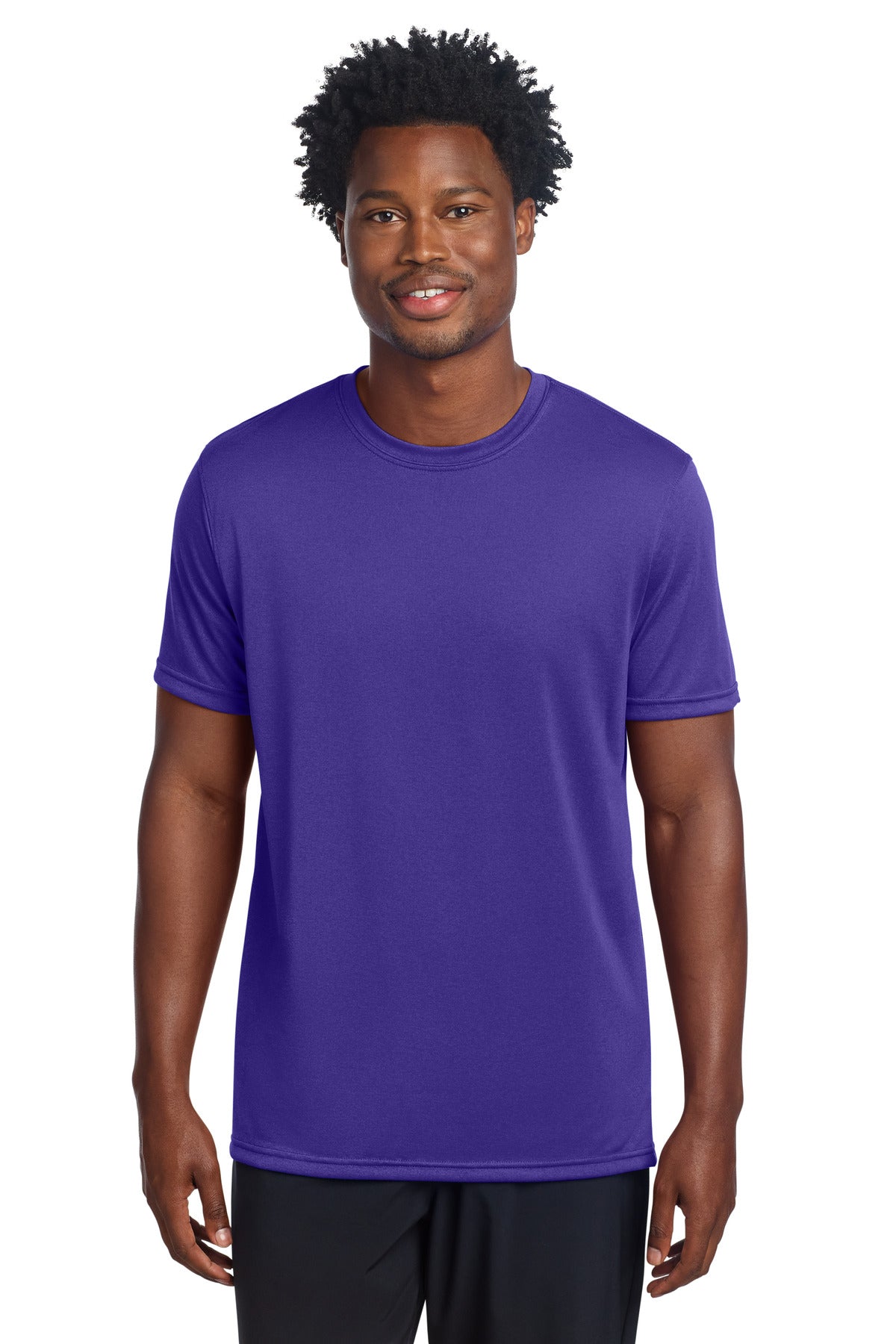 Sport-Tek Echo Tee ST760 in Purple