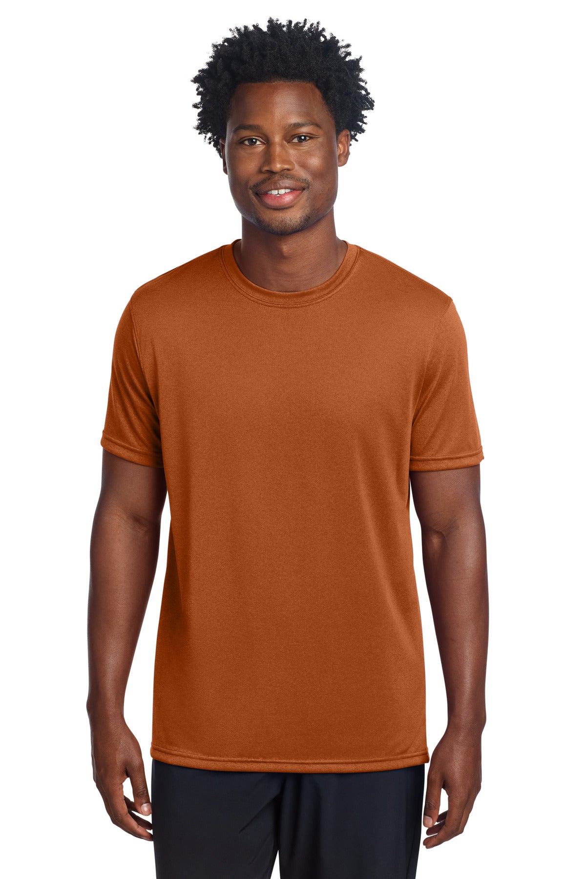 Sport-Tek Echo Tee ST760 in Texas Orange