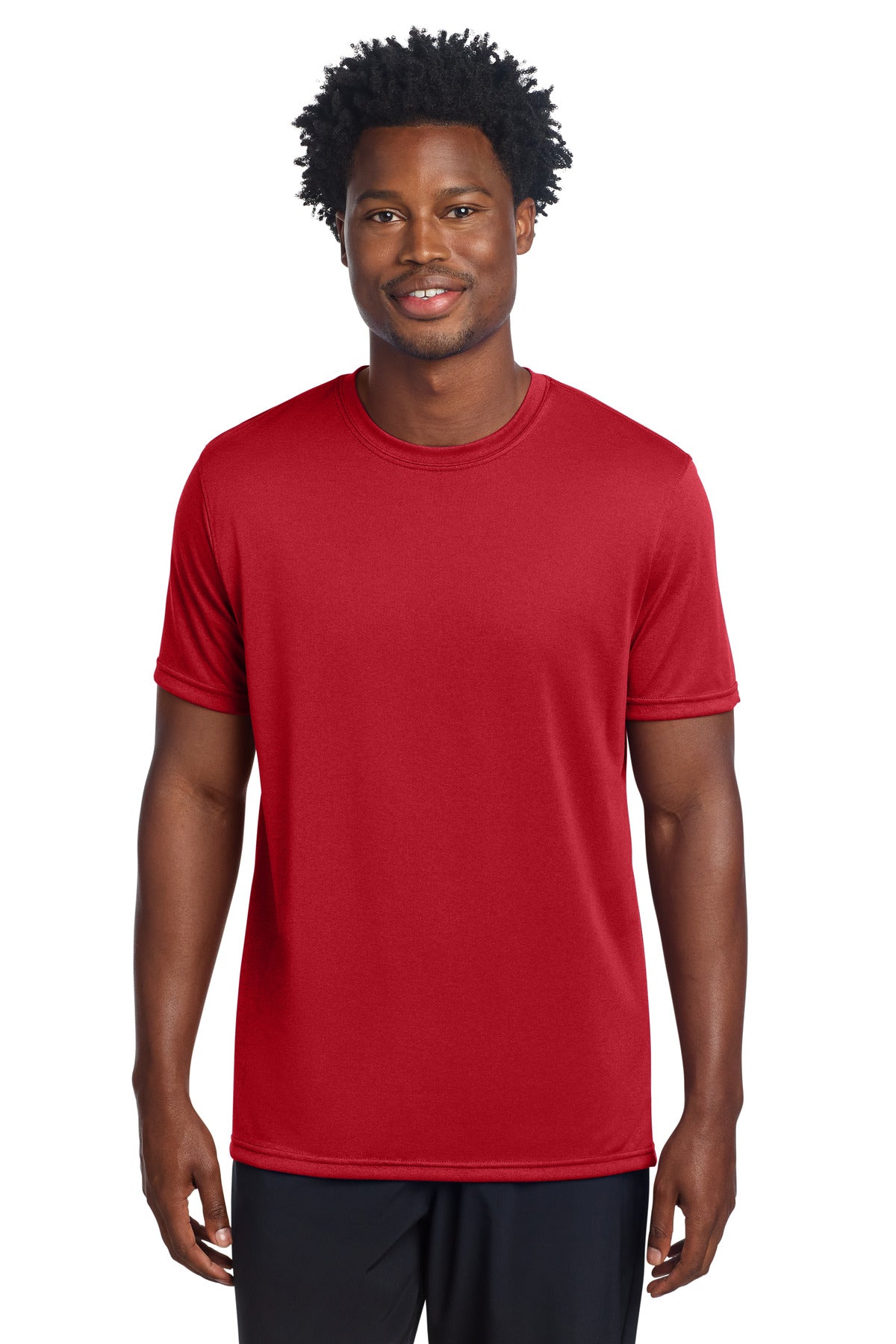 Sport-Tek Echo Tee ST760 in True Red