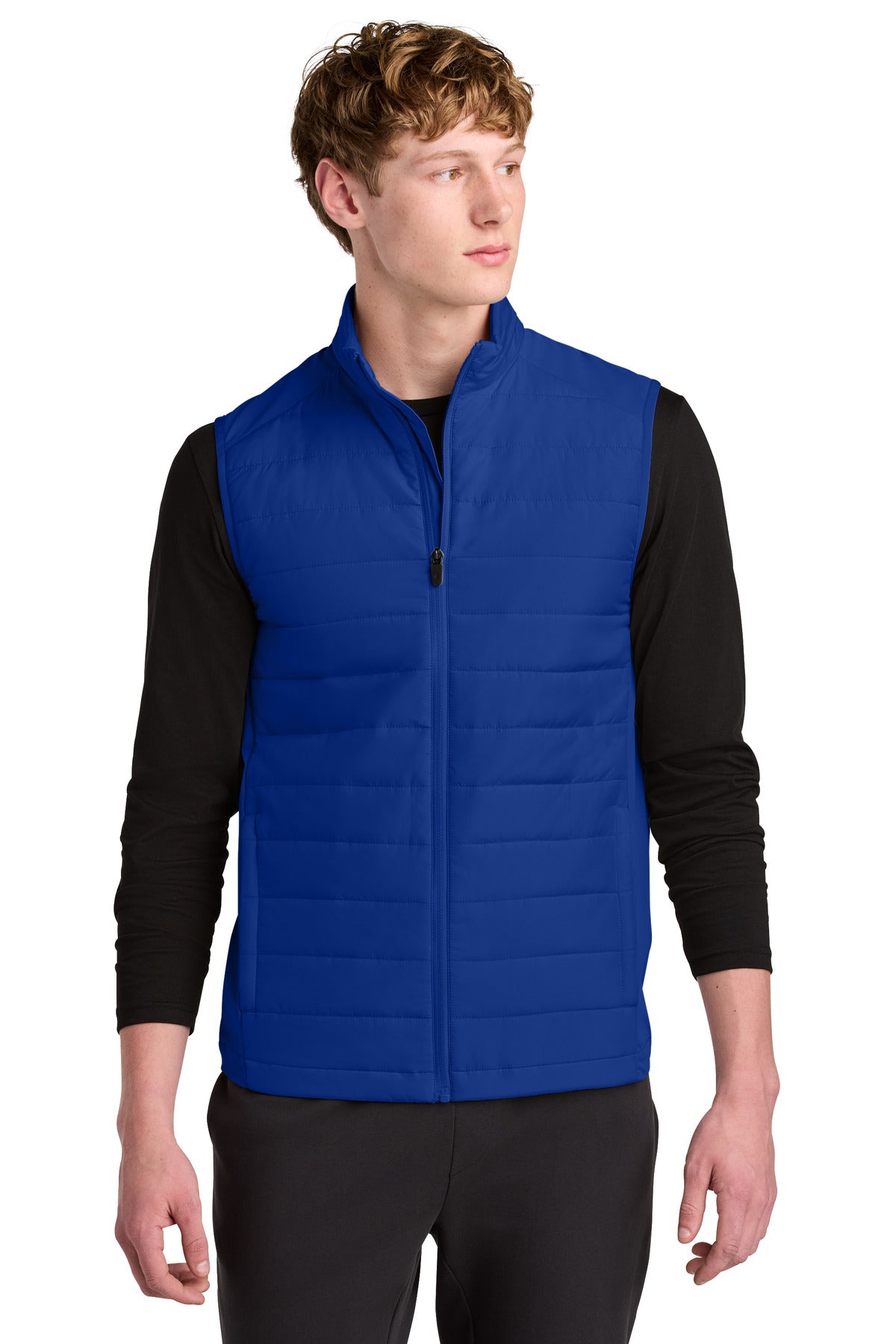Sport-Tek Teknical Hybrid Vest ST941 in True Royal