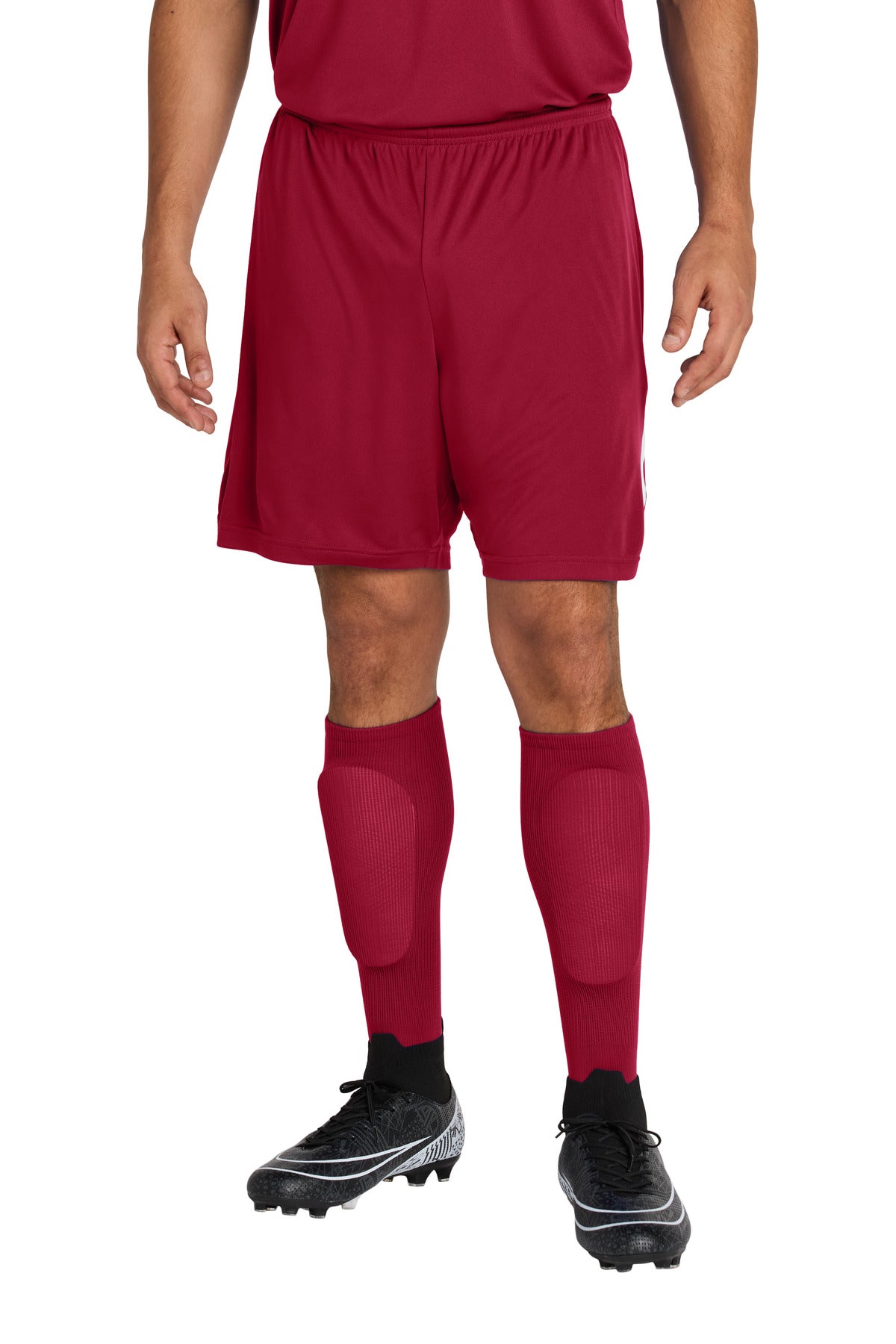 Sport-Tek All Sport OTC Socks STA05 in Deep Red