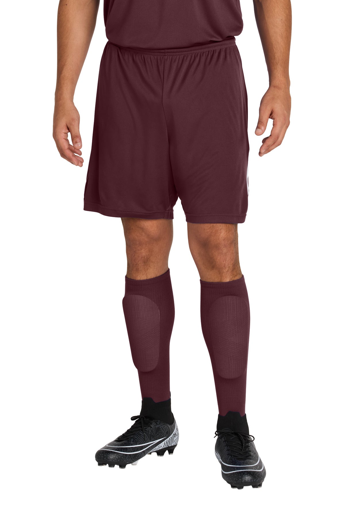 Sport-Tek All Sport OTC Socks STA05 in Maroon