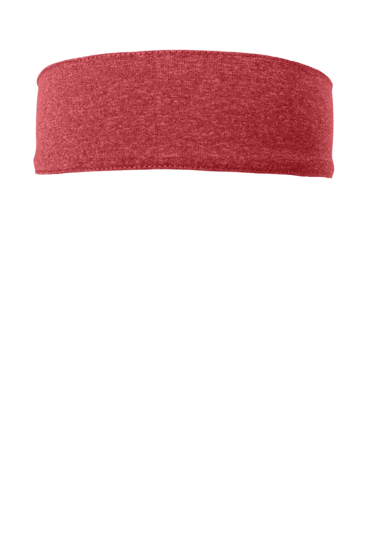 Sport-Tek  Contender  Headband. STA46 in Scarlet Heather