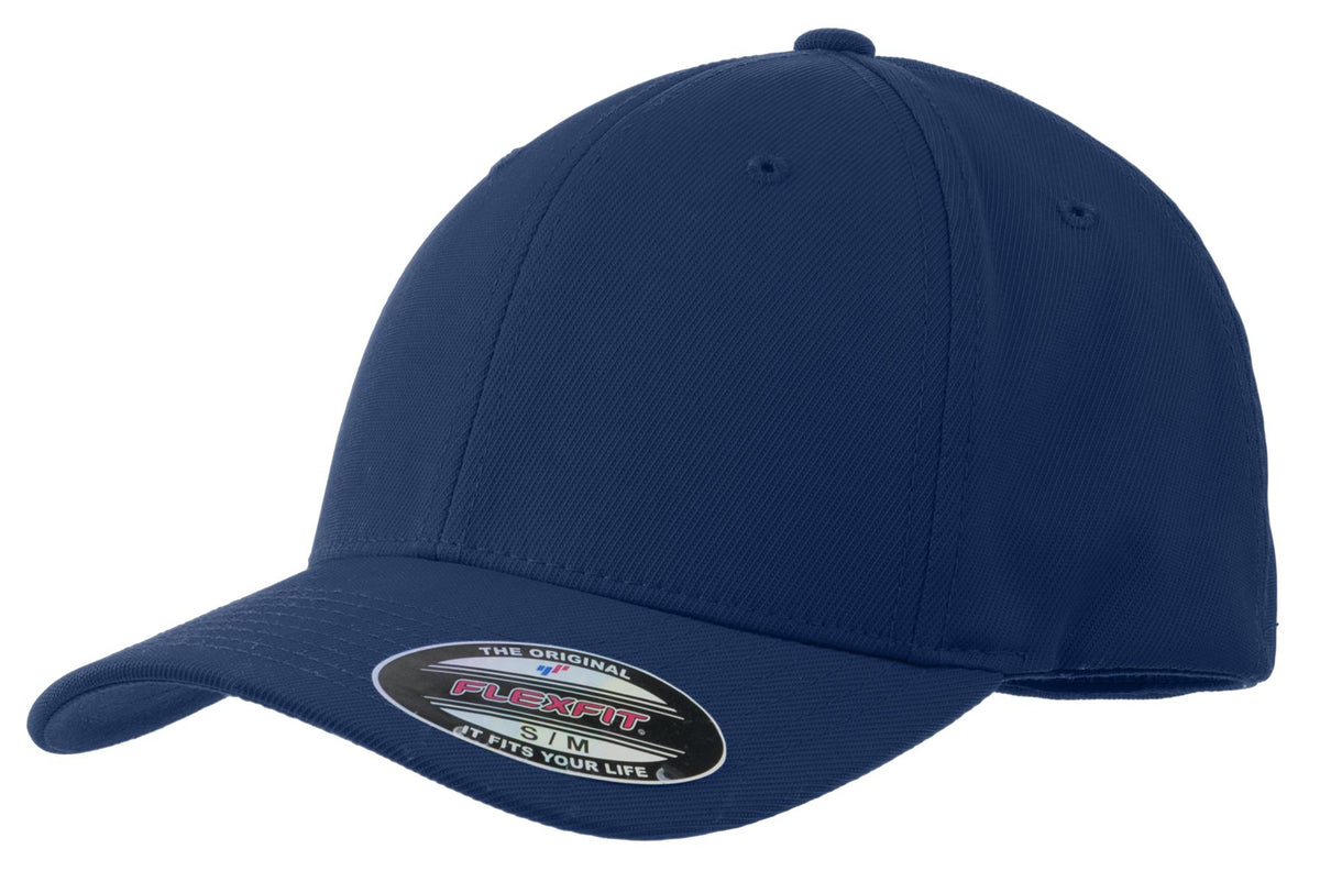 Sport-Tek Flexfit Performance Solid Cap. STC17 in True Navy
