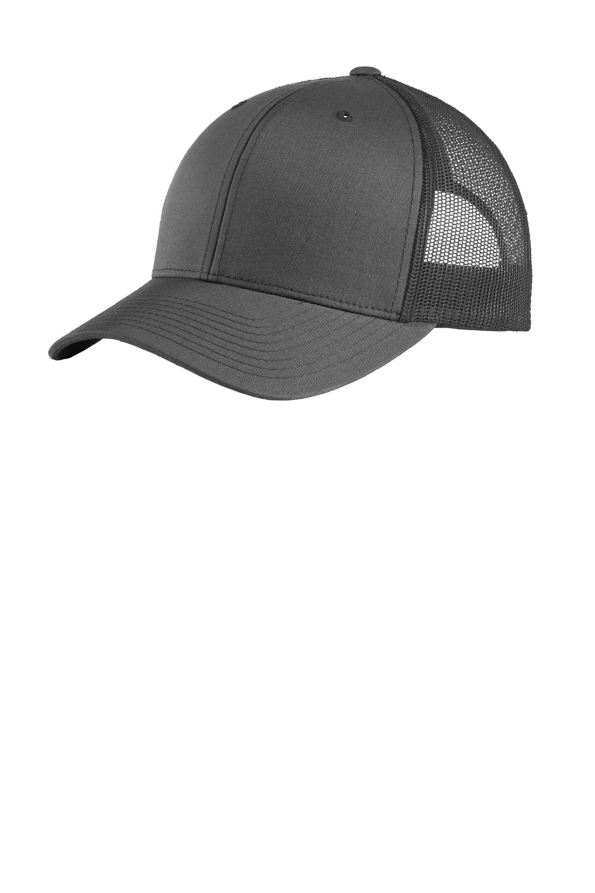 Sport-Tek YP Classics Retro Trucker Cap. STC39 in Graphite/ Graphite