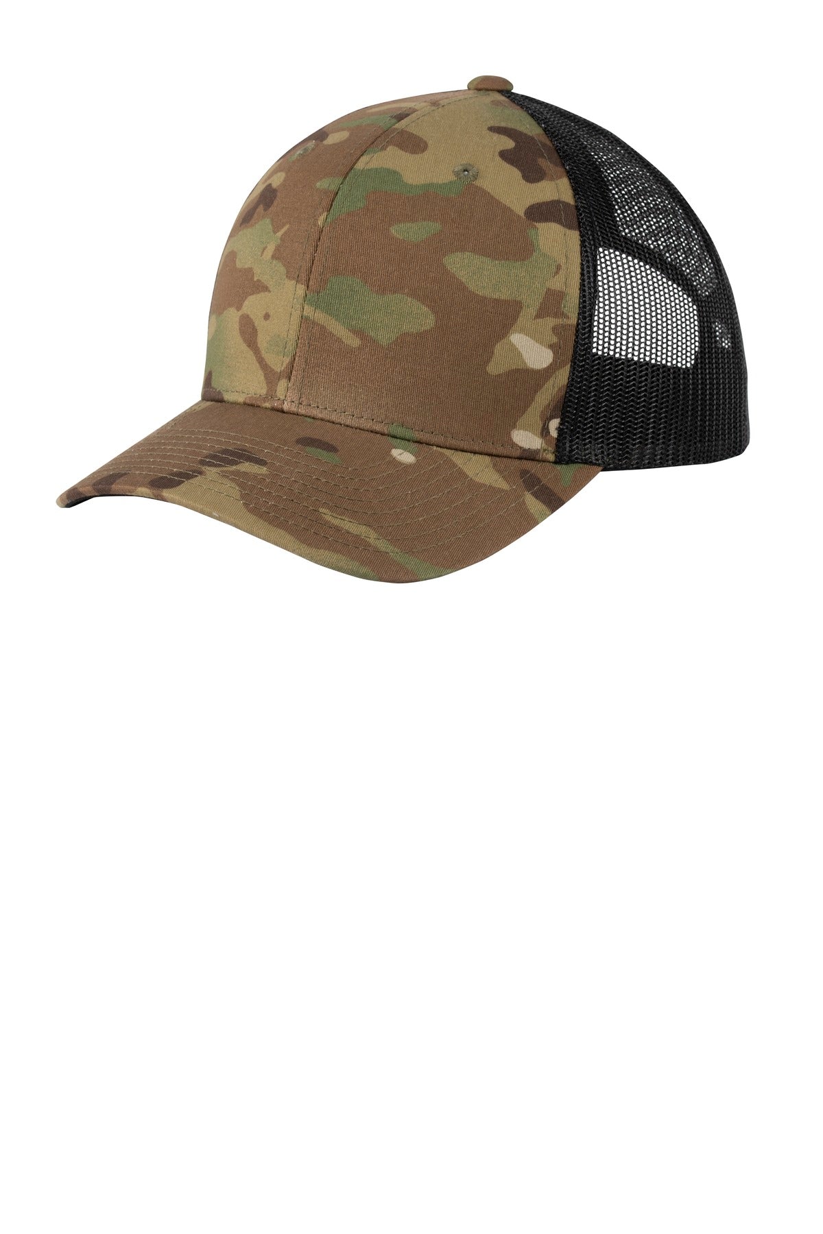 Sport-Tek YP Classics Retro Trucker Cap. STC39 in Multicam