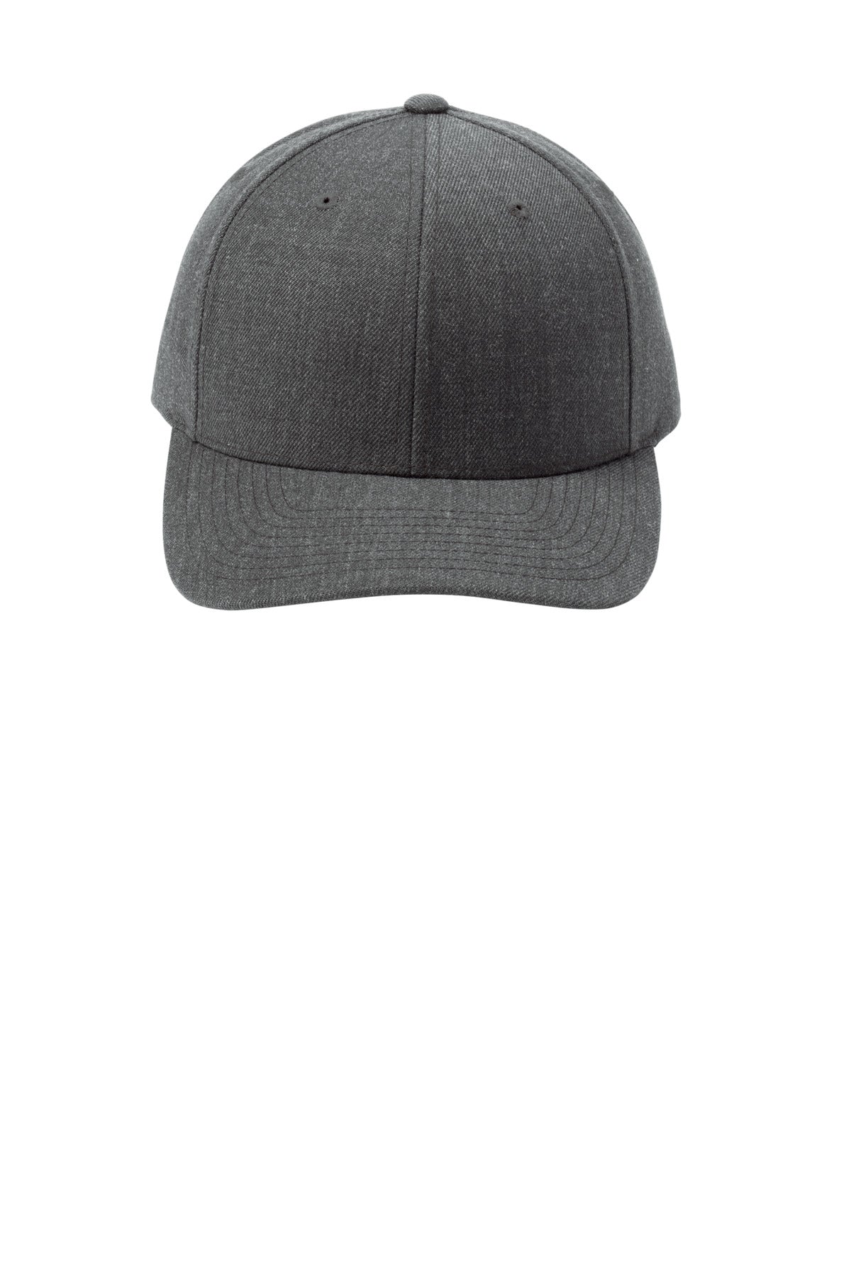 Sport-Tek  YP Classics  Curve Bill Snapback Cap. STC43 in Dark Heather Grey